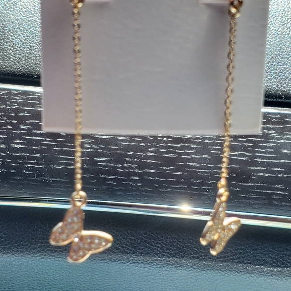 Jessica Simpson Butterfly Earrings - Picture 8 of 9